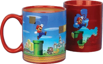 Paladone Super Mario Heat Change Mug  for sale in Emirates from Games2all