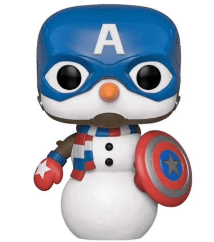 Funko Pop! Marvel: Holiday - Snowman Captain America  for sale in Emirates from Games2all