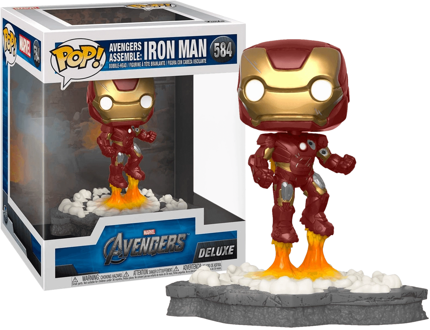 Funko Pop! Deluxe, Marvel: Avengers Assemble Series - Iron Man (584)  for sale in Emirates from Games2all