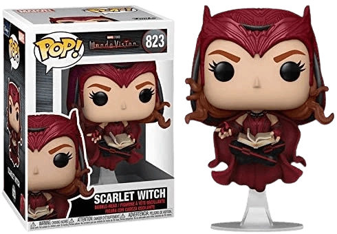 Funko Pop! Marvel: The Scarlet Witch Action Figure (823) (Glow-in-The-Dark)  for sale in Emirates from Games2all