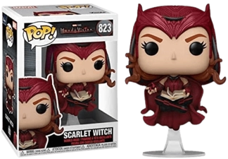 Funko Pop! Marvel: The Scarlet Witch Action Figure (823) (Glow-in-The-Dark)  for sale in Emirates from Games2all