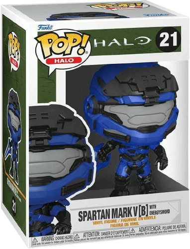 Funko Pop! Games Halo Infinite - Mark V [B] with Blue Energy Sword (21)  for sale in Emirates from Games2all