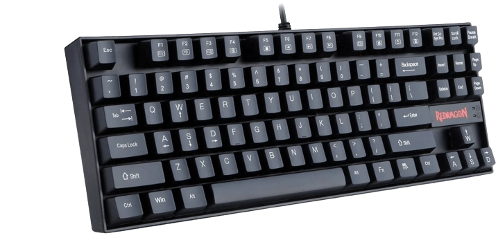 Redragon K552 Kumara Mechanical Gaming Keyboard - Blue Clicky Switches (K552-KB)  for sale in Emirates from Games2all