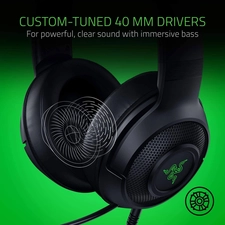 Razer Kraken X for Console Wired Gaming Headset - Black  for sale in Emirates from Games2all