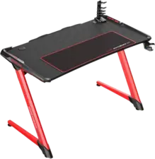 DXRacer E-Sports Gaming Desk - Black / Red