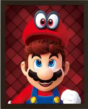 Mario Odyssey Lenticular 3D Poster