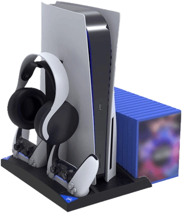 iPega Vertical Stand with Cooling Fan for PS5 Console