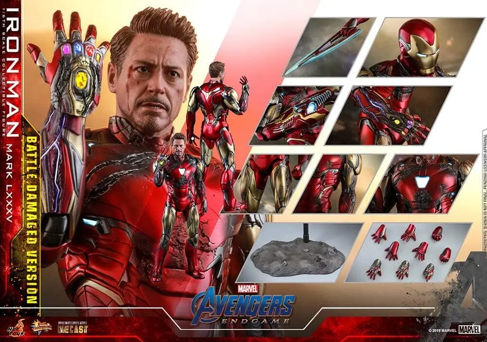 Sideshow Collectibles HT Avengers: Endgame - Damaged Iron Man Action Figure  for sale in Emirates from Games2all