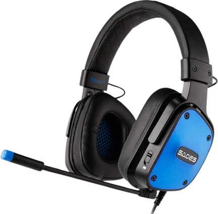 SADES D-Power (SA-722) Gaming Headphone - Blue