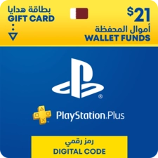 PSN Gift Card  - Qatar (QAT) - 21$  -  for sale in Emirates from Games2all