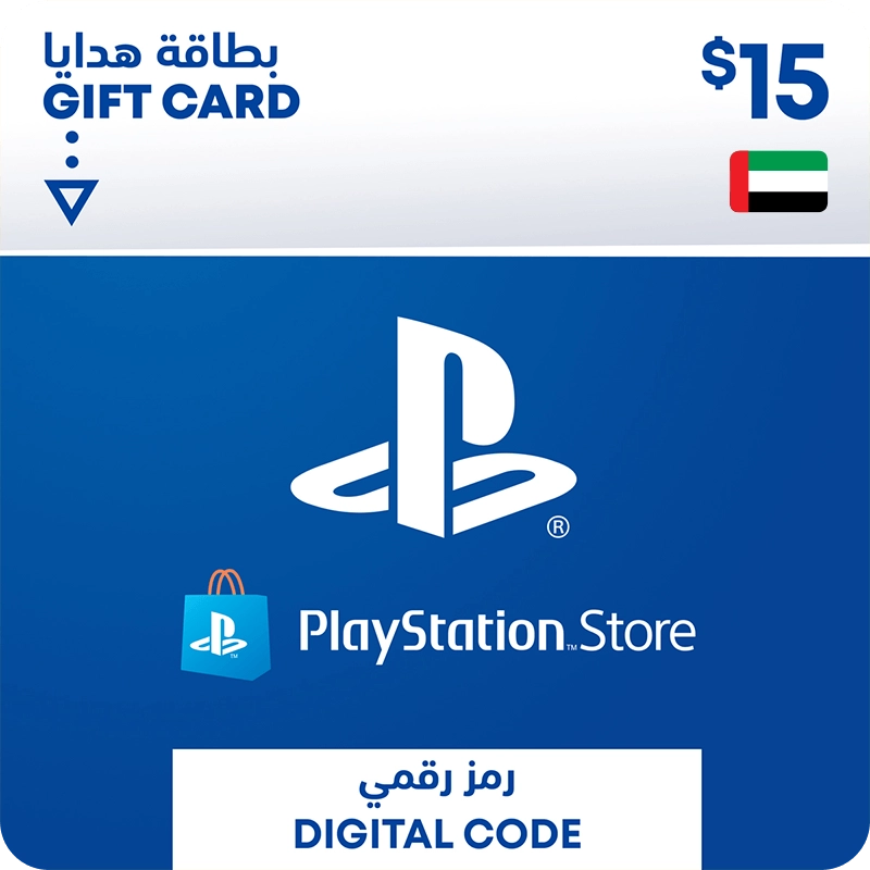 PSN 15 Card UAE  for sale in Emirates from Games2all