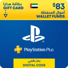 PSN Gift Card - $83 - UAE -  for sale in Emirates from Games2all