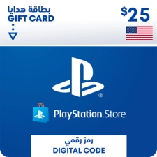 PSN PlayStation Store Gift Card $25 (USA) -  for sale in Emirates from Games2all