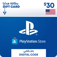 بطاقة شحن بلايستيشن ستور 30$ (امريكي) -  للبيع في الإمارات من خلال Games2all