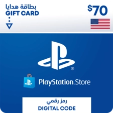 بطاقة شحن بلايستيشن ستور 70$ (امريكي) -  للبيع في الإمارات من خلال Games2all