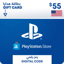 PSN PlayStation Store Gift Card $55 (USA) -  for sale in Emirates from Games2all