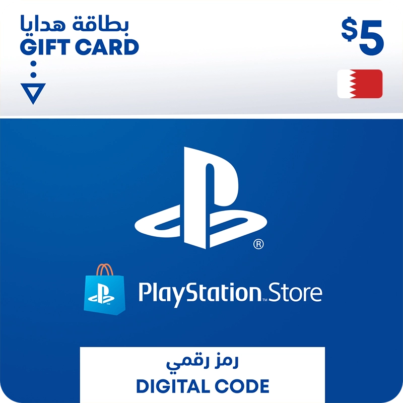 Bahrain PSN Wallet Top-up 5 USD  for sale in Emirates from Games2all