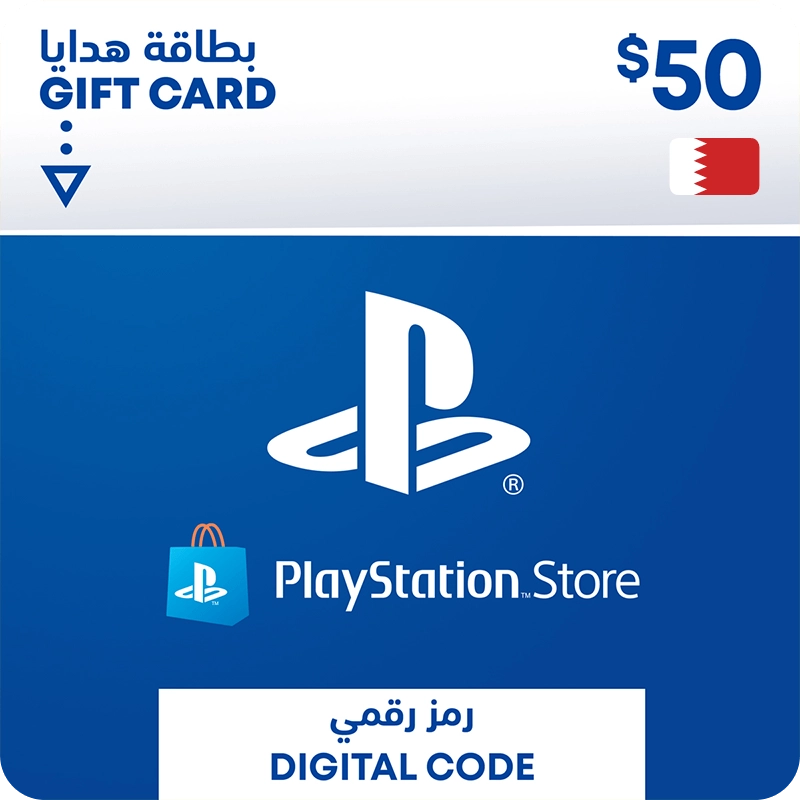 Bahrain PSN Wallet Top-up 50 USD  for sale in Emirates from Games2all