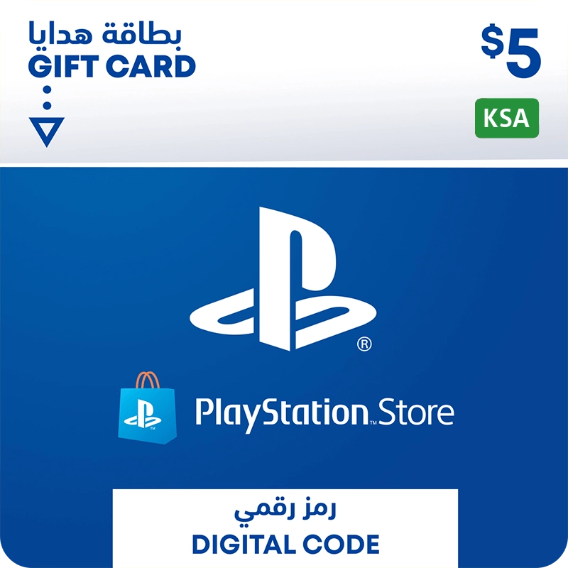 KSA PSN Wallet Top-up 5 USD  for sale in Emirates from Games2all