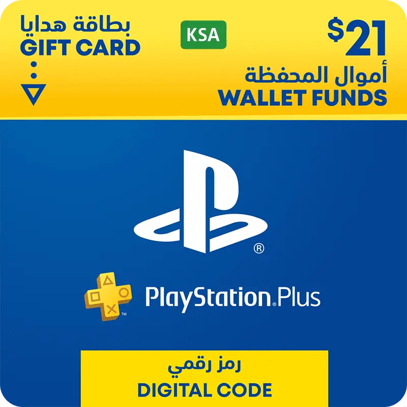 PSN Gift Card  - KSA - 21$   for sale in Emirates from Games2all