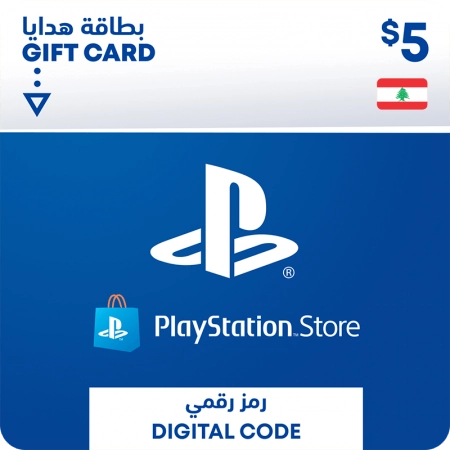 Lebanon PSN Wallet Top-up 5 USD  for sale in Emirates from Games2all