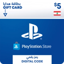 Lebanon PSN Wallet Top-up 5 USD -  for sale in Emirates from Games2all