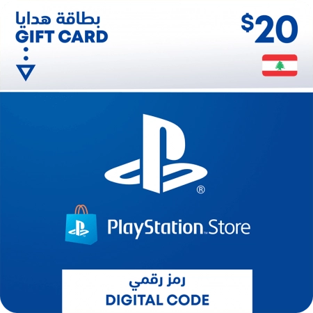 Lebanon PSN Wallet Top-up 20 USD  for sale in Emirates from Games2all