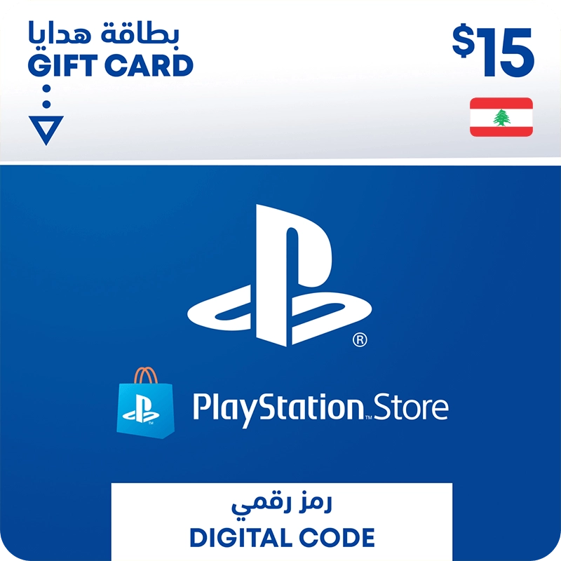 Lebanon PSN Wallet Top-up 15 USD  for sale in Emirates from Games2all