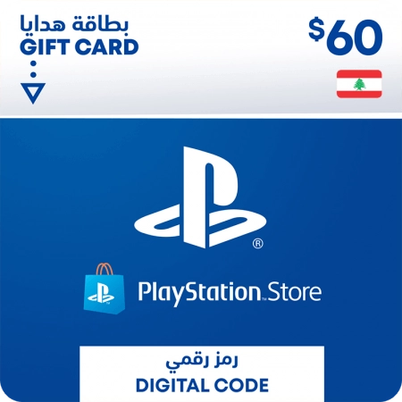 Lebanon PSN Wallet Top-up 60 USD  for sale in Emirates from Games2all