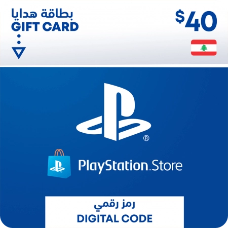 Lebanon PSN Wallet Top-up 40 USD  for sale in Emirates from Games2all