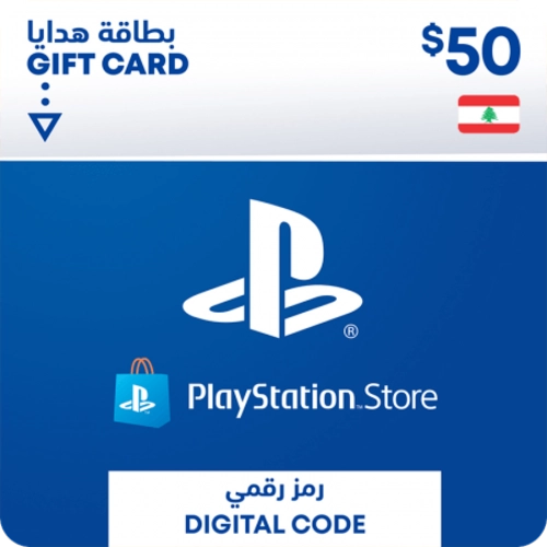 Lebanon PSN Wallet Top-up 50 USD