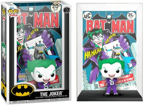 Funko Pop Cover! Heroes: DC - The Joker (Winter Con'22) (07)  for sale in Emirates from Games2all