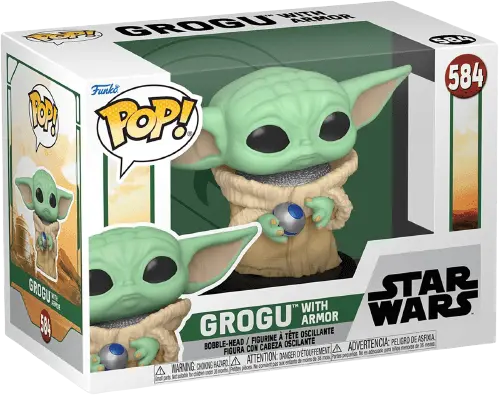 Funko Pop! Star Wars: The Book of Boba Fett - Grogu with Armor (584)  for sale in Emirates from Games2all