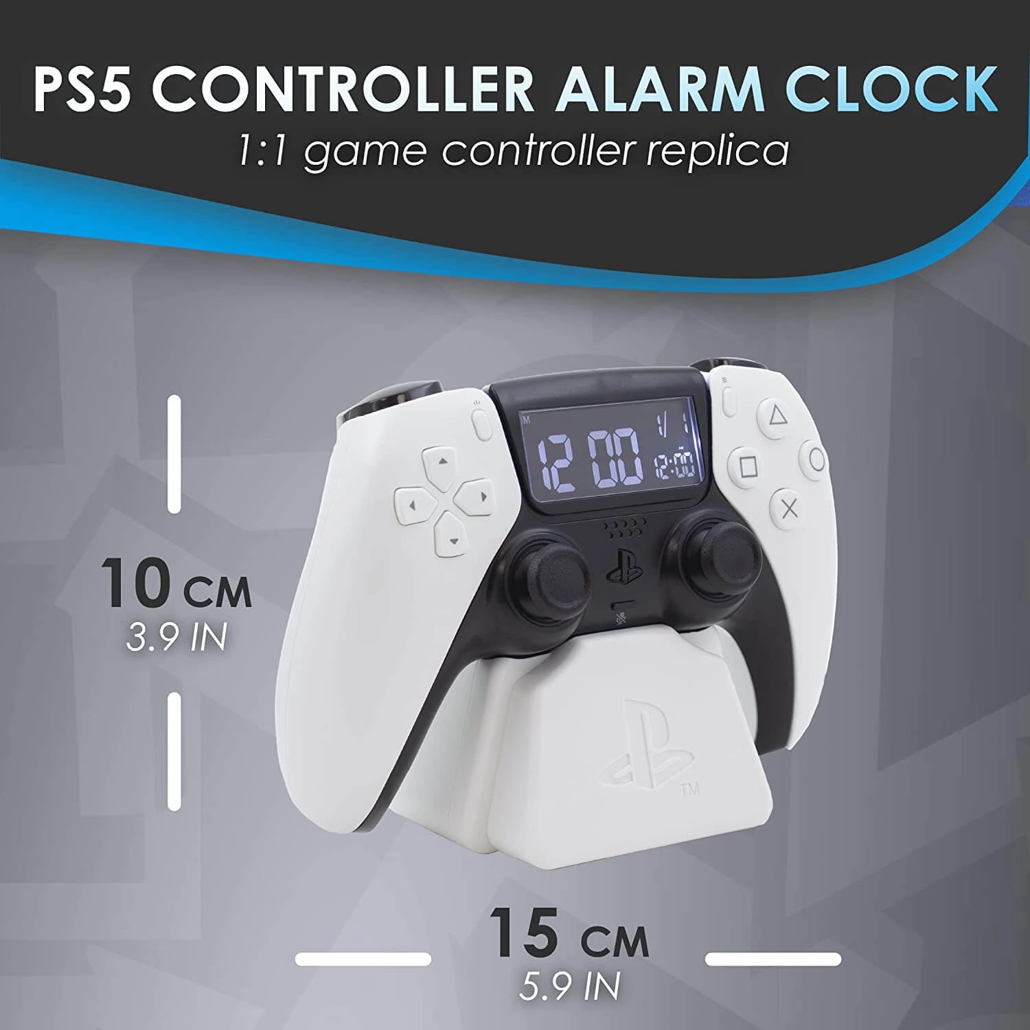 Paladone PS5 DualSense Controller Alarm Clock  for sale in Emirates from Games2all