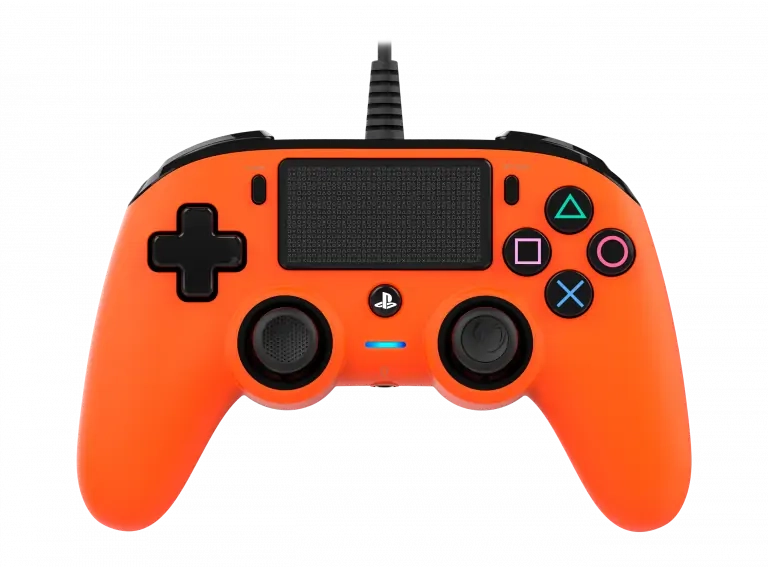 Nacon Wired Compact PS4 Controller - Orange  for sale in Emirates from Games2all