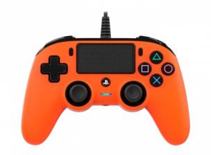 Nacon Wired Compact PS4 Controller - Orange -  for sale in Emirates from Games2all