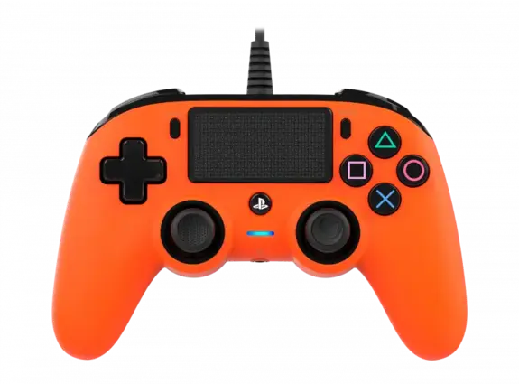 Nacon Wired Compact PS4 Controller - Orange