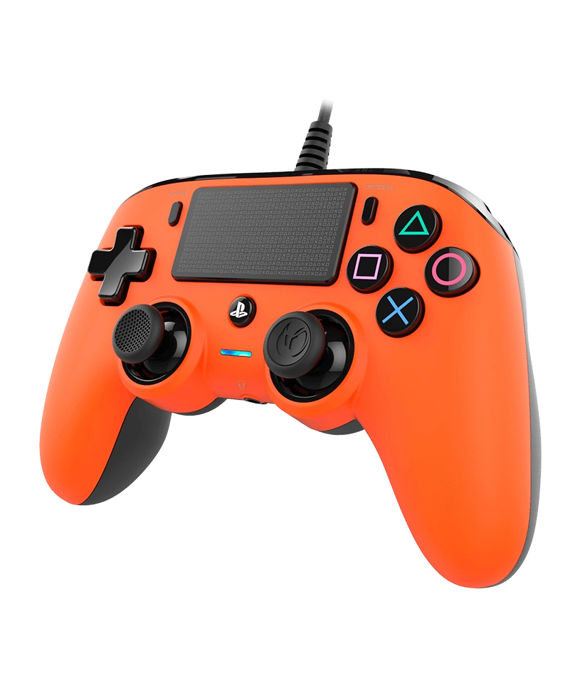 Nacon Wired Compact PS4 Controller - Orange  for sale in Emirates from Games2all