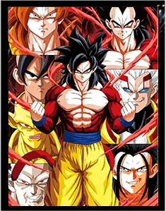 Dragon Ball Super Goku 3D Anime Poster  for sale in Emirates from Games2all