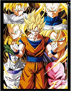 Dragon Ball Super Goku 3D Anime Poster  for sale in Emirates from Games2all