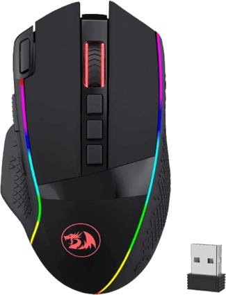 Redragon M991 Wireless RGB Gaming Mouse - Black