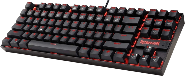 Redragon K552 Kumara Mechanical Gaming Keyboard - Blue Clicky Switches (K552-KB)  for sale in Emirates from Games2all