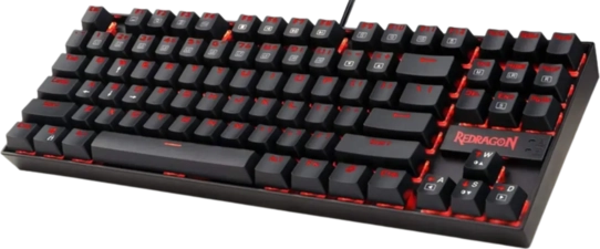 Red Dragon K552 Kumara Mechanical Gaming Keyboard - Red Linear Switches  for sale in Emirates from Games2all