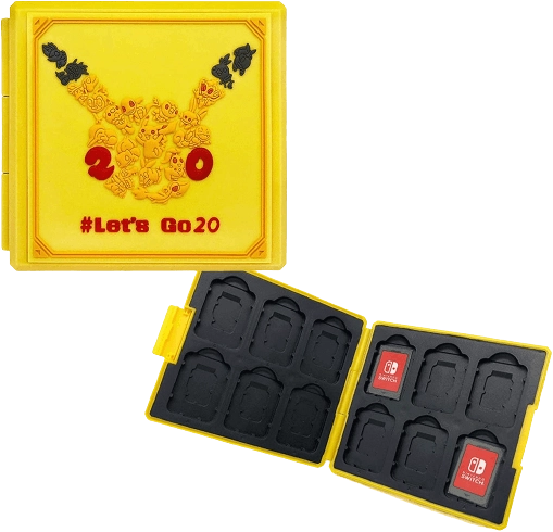 Hori Premium Game Card Case for Nintendo Switch - Pikacho of Pokemon Let's Go 20  for sale in Emirates from Games2all