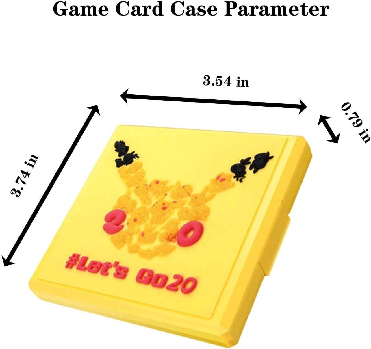 Hori Premium Game Card Case for Nintendo Switch - Pikacho of Pokemon Let's Go 20  for sale in Emirates from Games2all