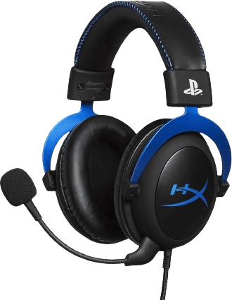 HyperX Cloud Gaming Wired Gaming Headphone for PS4 & PS5 - Blue 