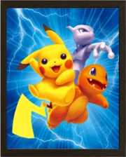 Pokemon 3D Gaming Poster  -  for sale in Emirates from Games2all