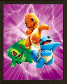 Pokemon 3D Gaming Poster   for sale in Emirates from Games2all