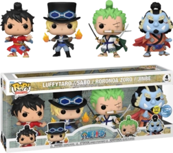 Funko Pop! Animation: One Piece - 4 Pack (Exclusive) (Glow in Dark)  for sale in Emirates from Games2all