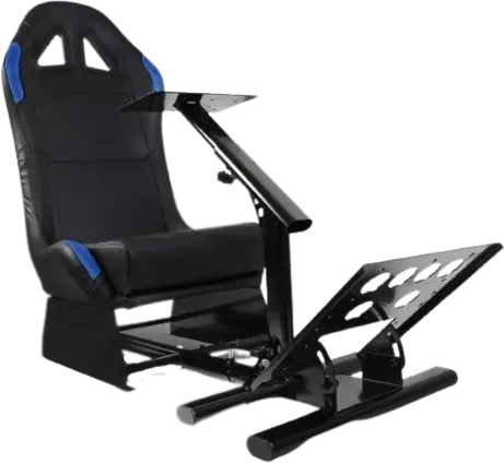 GY027 Racing Gaming Chair- Black and Blue 